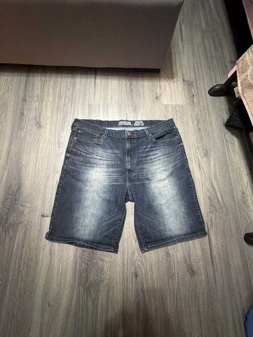 Signature by Levi Strauss & Co. Athletic Denim Shorts